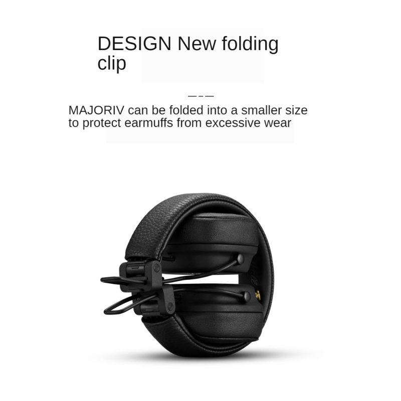 MARSHALL Bluetooth Major III bezdrôtové slúchadlá s mikrofónom a hlbokými basmi pre športové hry a hudbu