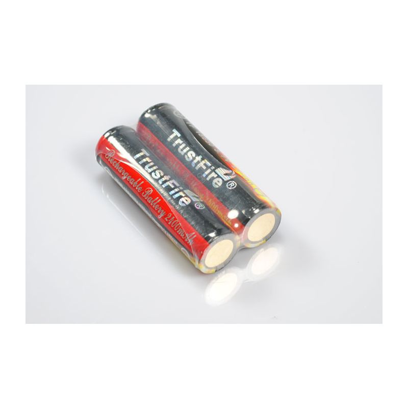 TRUSTFIRE nabíjateľná batéria 18650 2400mAh spoľahlivý výkon pre baterky a ekologický dizajn