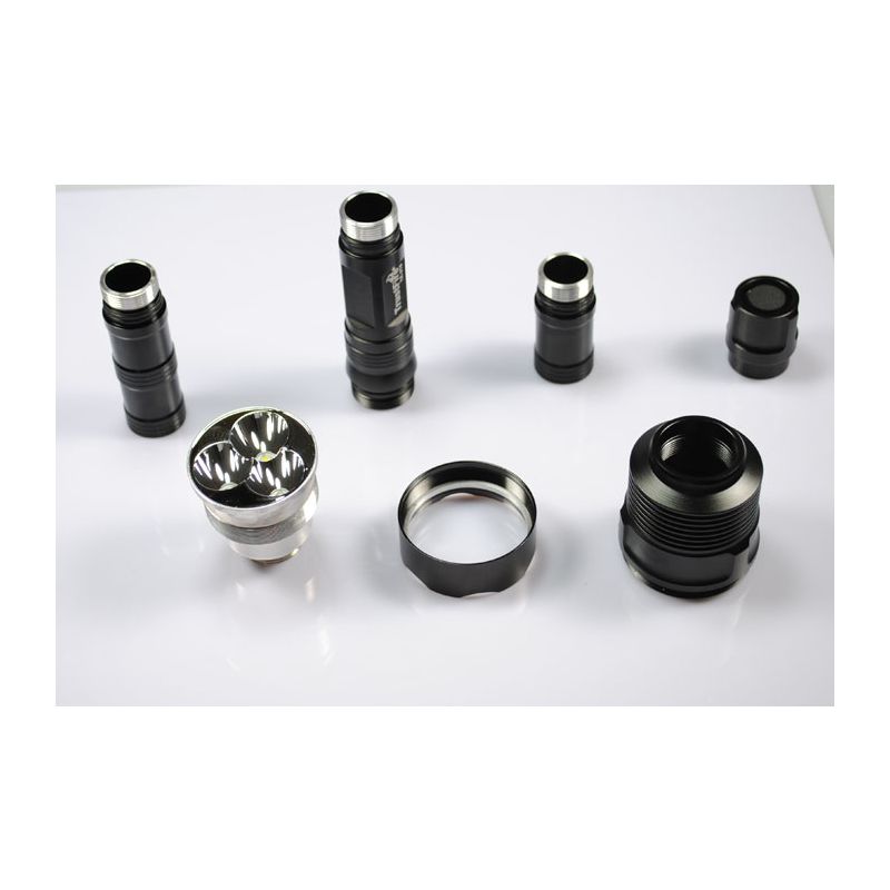 TRUSTFIRE TR-3T6 LED baterka 3800 Lumen čierna farba 5 režimov outdoor nové osvetlenie pre profesionálov