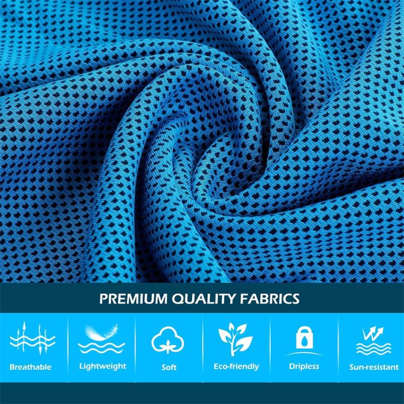 Rýchloschnúci chladiaci uterák s odparovacou technológiou pre športovcov fitness doplnok bez chemikálií