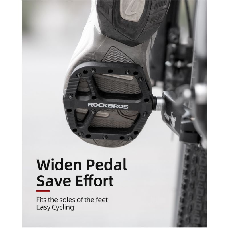 ROCKBROS ultralahké nylonové pedále BMX MTB cestné bicykle tesniace ložiská výkon stabilita cyklistika