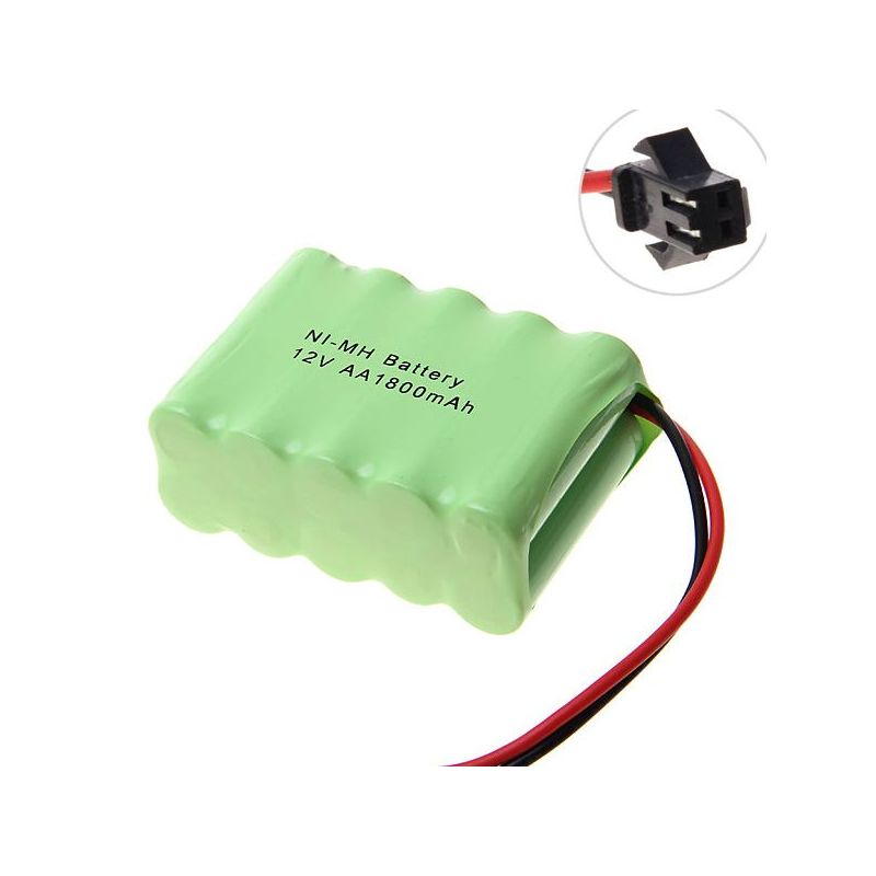 Nabíjateľná 12V AA 1800mAh Ni-MH batéria vysoká kapacita ekologická spoľahlivosť pre hračky a modely
