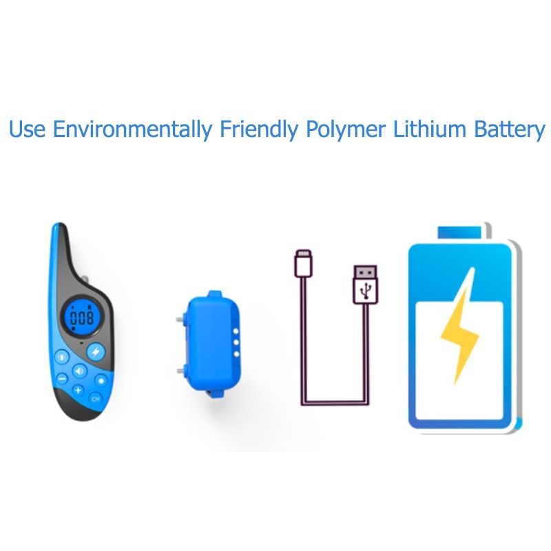 Inovatívny elektrický výcvikový obojok pre psov 2021 vodotesný nabíjateľný 500m diaľkové ovládanie LCD displej