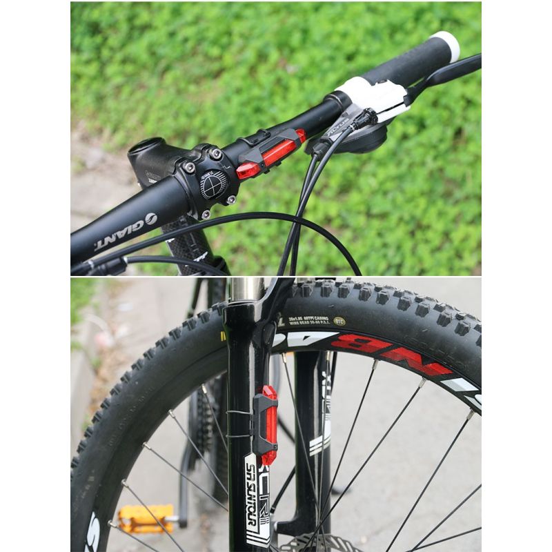 Prenosné USB Nabíjateľné Bicykel Chvostové Svetlo LED Viditeľnosť pre Cyklistov Cyklistické Bezpečnostné Doplnky