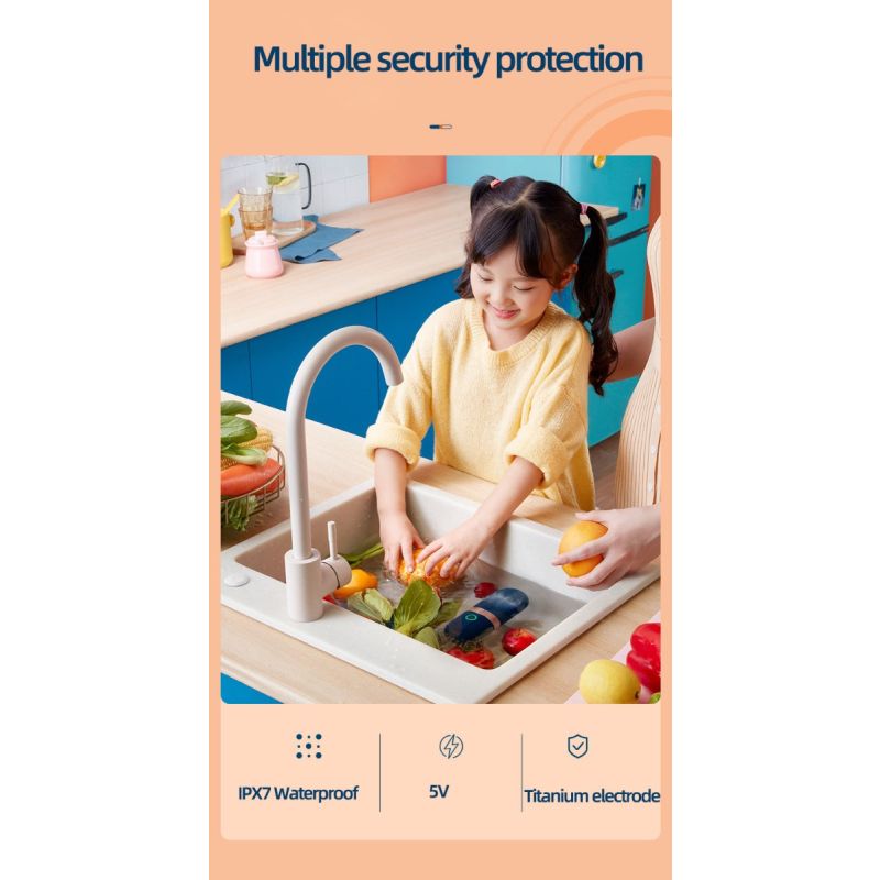 Bezdrôtový Donlim stroj cistic ovocia a zeleniny intuitívny dizajn pre bezpečnosť potravín a zdravú výživu