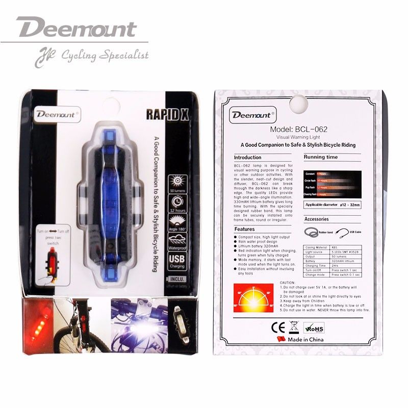 Prenosné USB Nabíjateľné Bicykel Chvostové Svetlo LED Viditeľnosť pre Cyklistov Cyklistické Bezpečnostné Doplnky