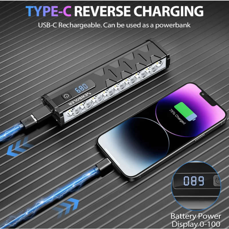 NITEBEAM ultra-svietivé bicykel svetlo 10000 lúmenov USB nabíjanie vodotesná cyklistická lampa pre MTB cestnú cyklistiku