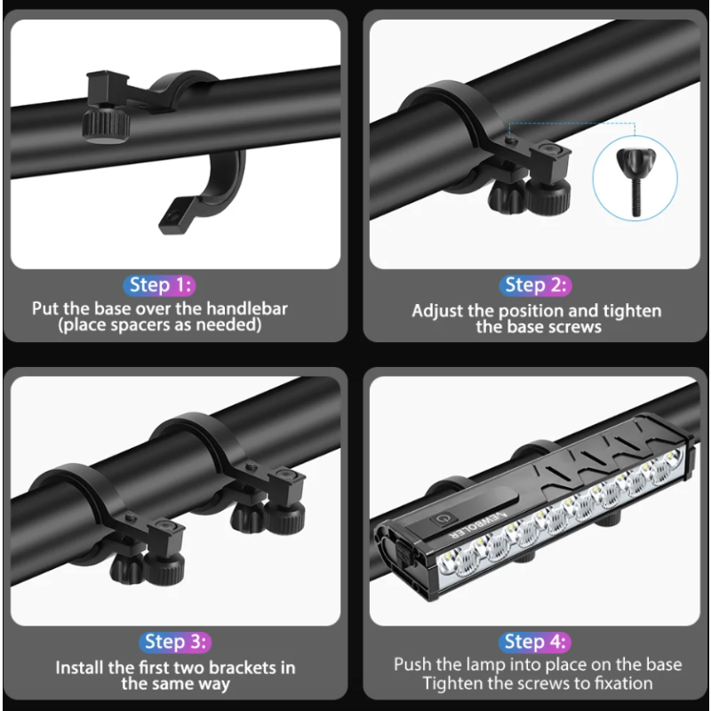 NITEBEAM ultra-svietivé bicykel svetlo 10000 lúmenov USB nabíjanie vodotesná cyklistická lampa pre MTB cestnú cyklistiku