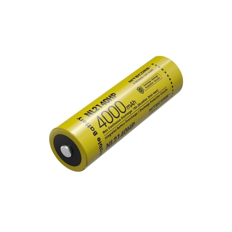 Objavte NITECORE NL2140HP 4000mAh 3.6V výkonnú 21700 batériu pre vysokoodberové zariadenia a LED baterky