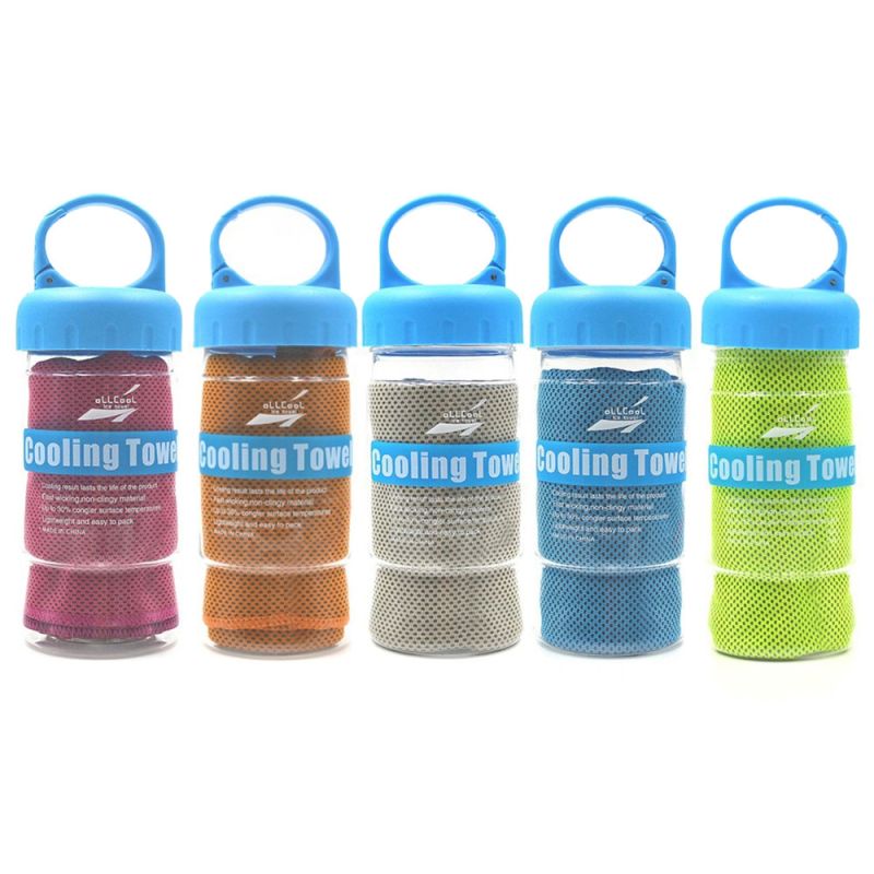 Rýchloschnúci chladiaci uterák s odparovacou technológiou pre športovcov fitness doplnok bez chemikálií
