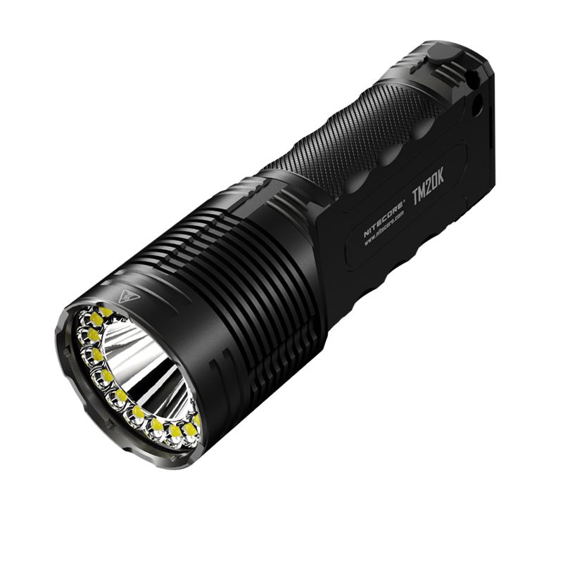 Nitecore TM20K výkonná baterka LED 20 000 lúmenov ľahká a nabíjateľná USB-C ideálna na pátranie a záchranu