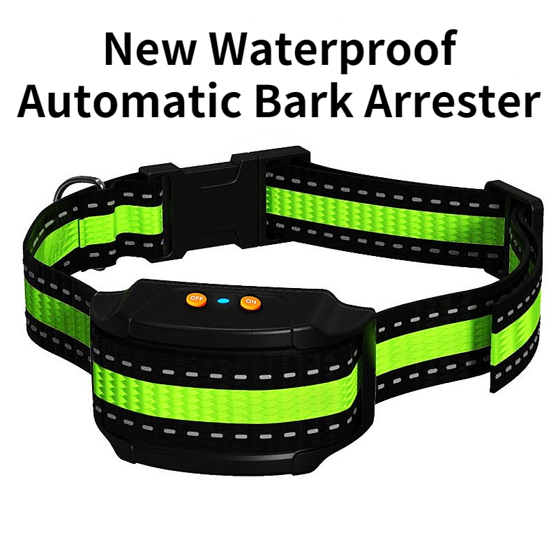 USB nabíjací vodotesný obojok proti štekaniu inteligentné zariadenie pre psy pre pokojný domov