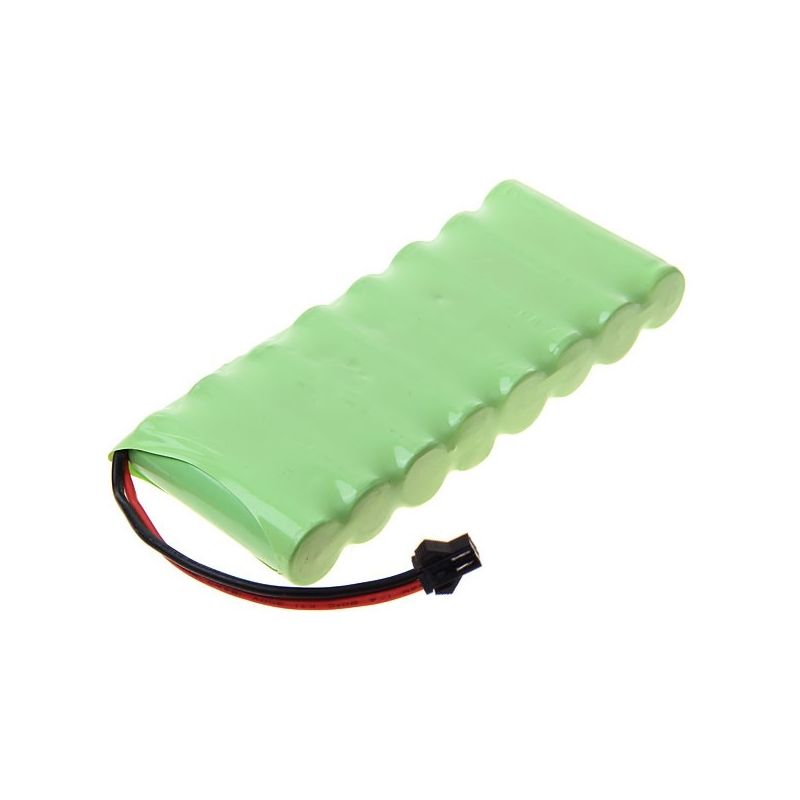Nabíjateľná Ni-MH AA 9.6V 1800mAh batéria s SM konektorom pre RC autá, 8ks, stabilný výkon
