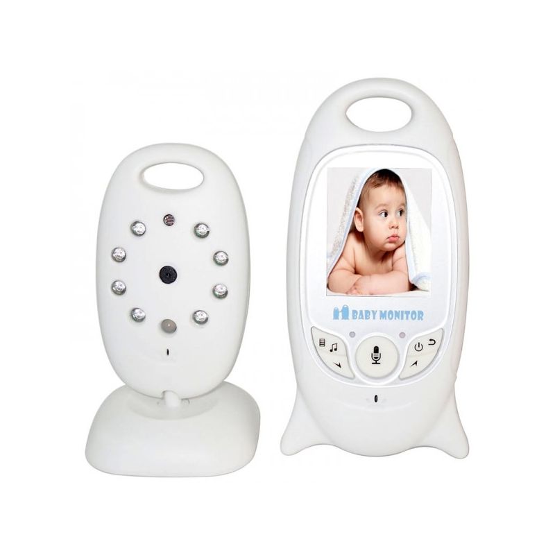 VB601 bezdrôtový video monitor 2.4g babysitter s obojsmernou komunikáciou nočné videnie monitorovanie teploty