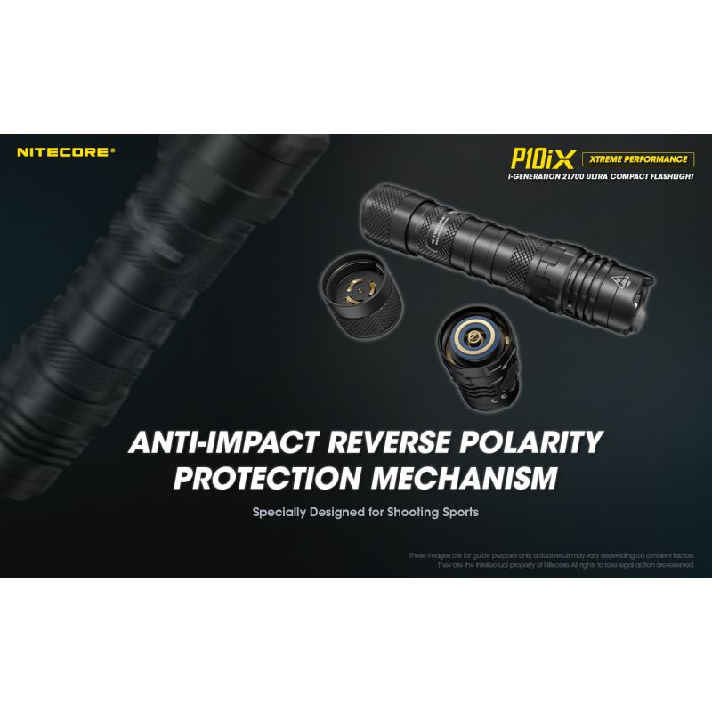 Nitecore P10iX ultra-jasná LED baterka 4000 lúmenov s dosahom 158m spoľahlivá taktická baterka