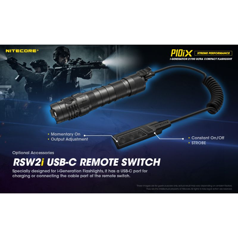 Nitecore P10iX ultra-jasná LED baterka 4000 lúmenov s dosahom 158m spoľahlivá taktická baterka