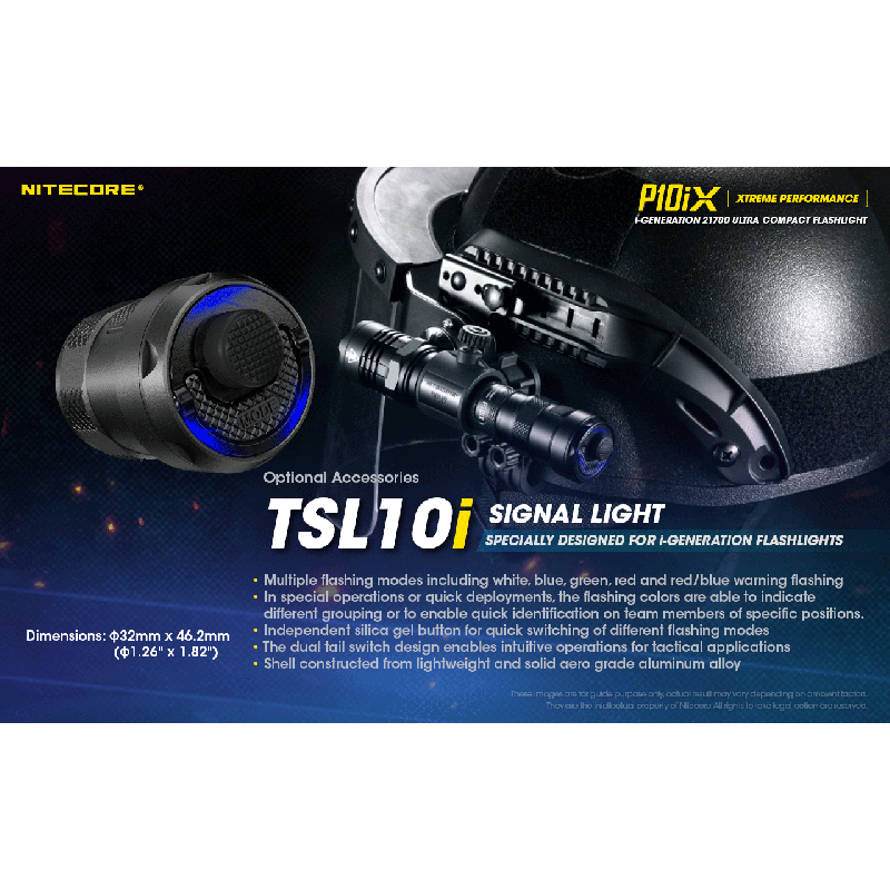 Nitecore P10iX ultra-jasná LED baterka 4000 lúmenov s dosahom 158m spoľahlivá taktická baterka