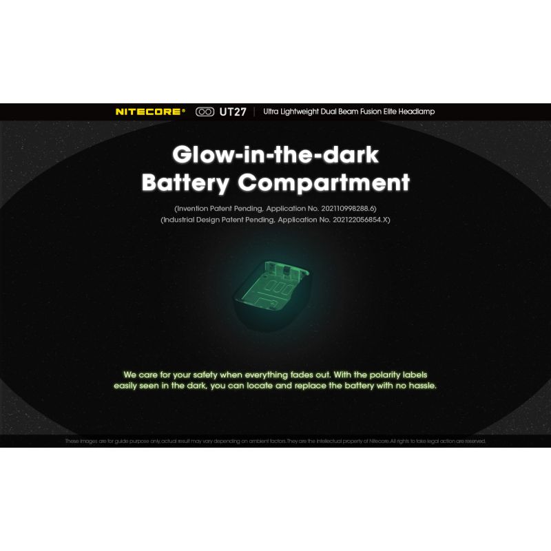 Nitecore UT27 čelovka 520 lúmenov predné svetlo pre nočné dobrodružstvo robustný dizajn všestranné režimy