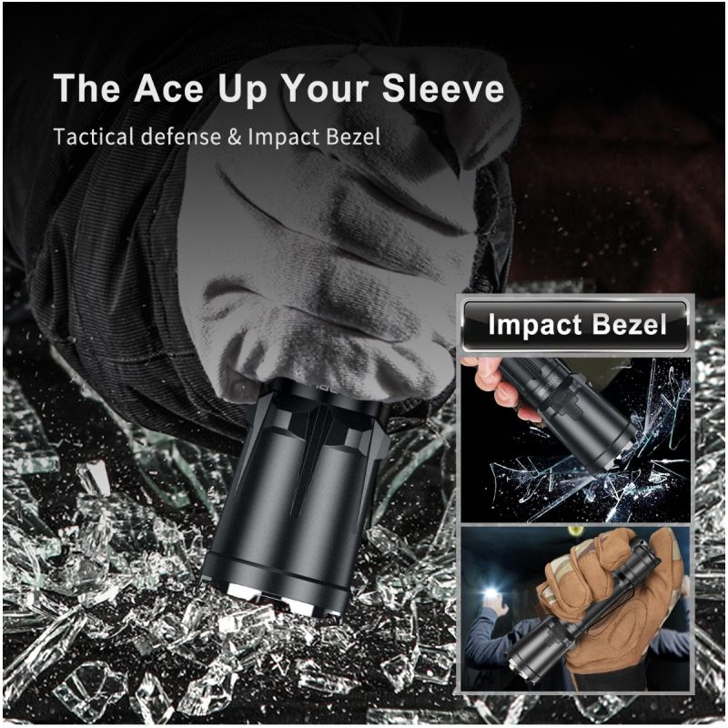 Klarus XT11GT PRO V2.0 vysoký lúmen USB-C nabíjateľná baterka Luminus SST-70 3300 lúmenov outdoorové vybavenie