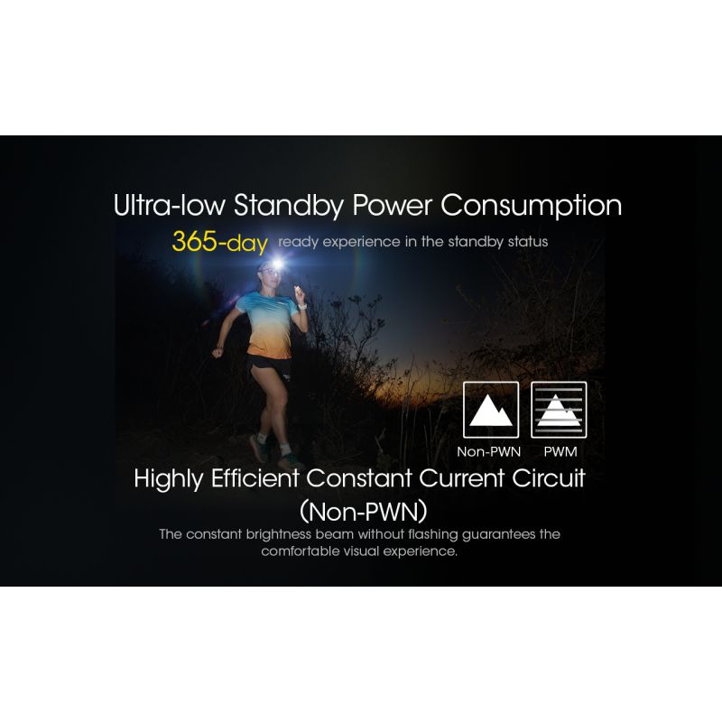 NITECORE NU43 nabíjateľná čelovka 1400 lúmenov 130 metrov ideálna na turistiku s dlhou výdržou batérie