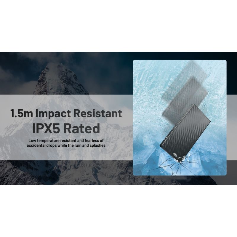 Nitecore Summit 10000 Powerbanka, Odolná aj v mraze! Rýchle nabíjanie QC/PD, IPX5, USB-C, pre outdoor dobrodružstvo.