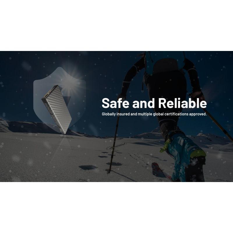 Nitecore Summit 10000 Powerbanka, Odolná aj v mraze! Rýchle nabíjanie QC/PD, IPX5, USB-C, pre outdoor dobrodružstvo.