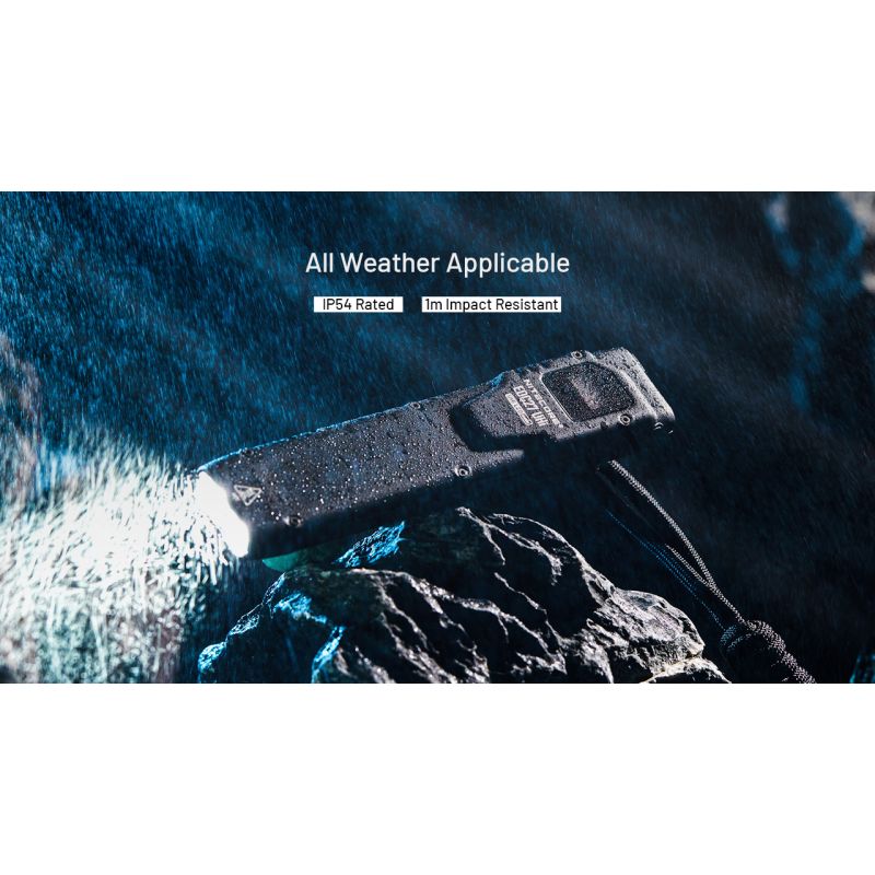 NITECORE EDC27 UHi 3100 lúmenov nabíjateľná ľahká baterka 305 m dosvit ideálna outdoorová a kempingová výstroj