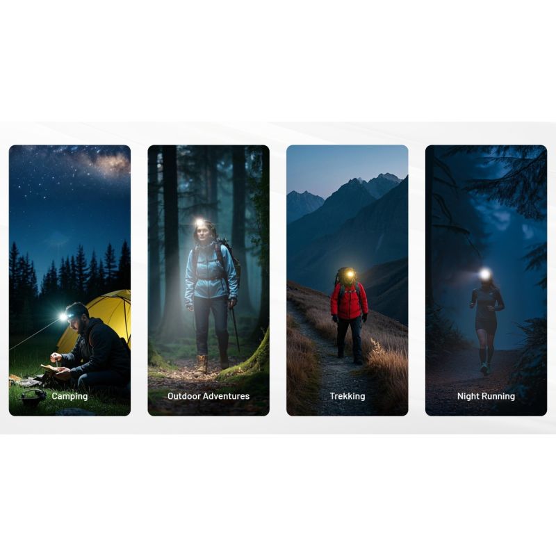 Objavte NITECORE NU25 vylepšenú čelovku 400 lumenov ľahkú USB-C nabíjateľnú čelovku ideálnu na turistiku