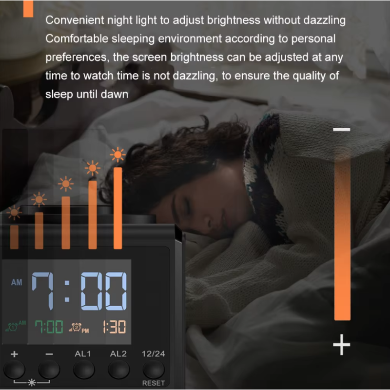 240W Nabíjačka, USB-C Nabíjačka s Budíkom: Rýchle Nabíjanie pre Viacerých Zariadení!