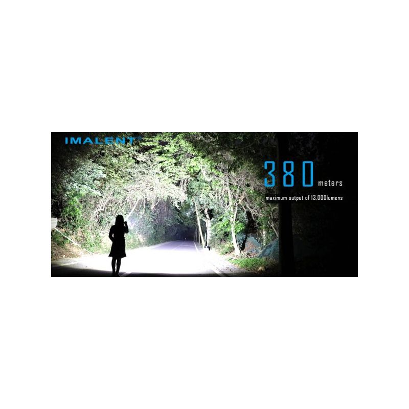 IMAlENT MS03 XHP70 baterka ultra-jasné svietidlo 13000 lúmenov 324 metrov dosah outdoorové svietidlo