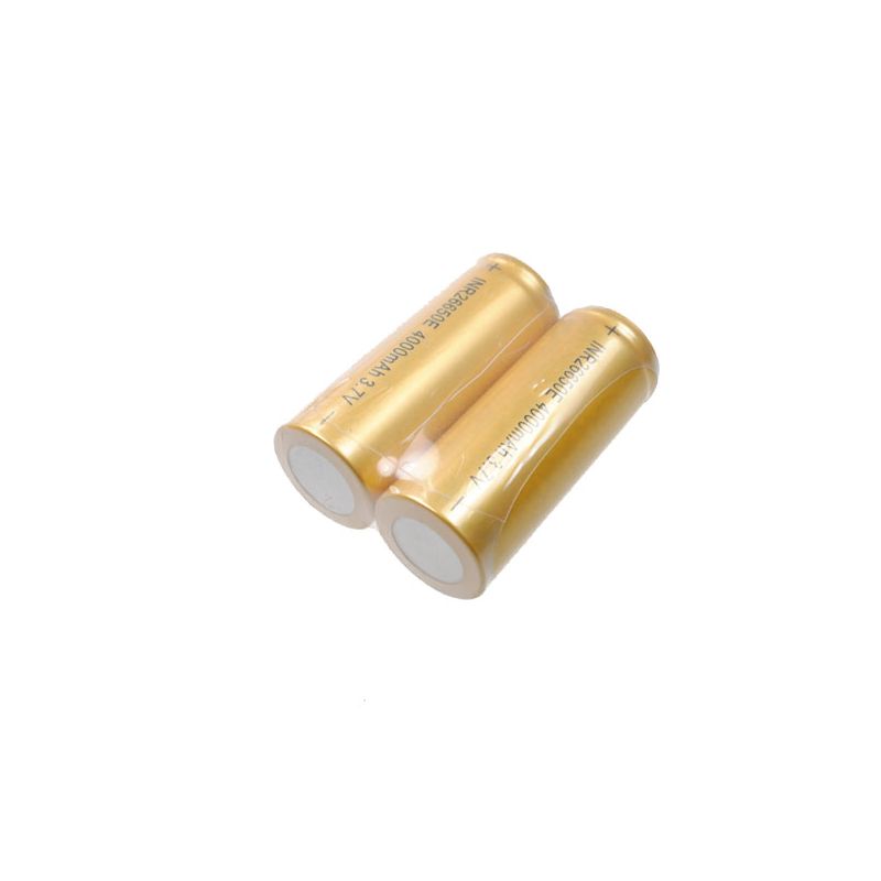 UltraFire 26650 čierna nabíjateľná batéria 4000MAH vysoká kapacita dlhá životnosť ekologicky prívetivá