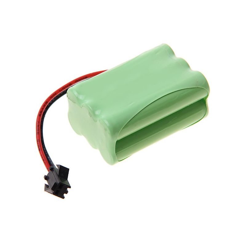 6ks Ni-MH 3A 7.2V 800mAh Nabíjateľná batéria so SM konektorom pre RC auto, loď, model lietadlo