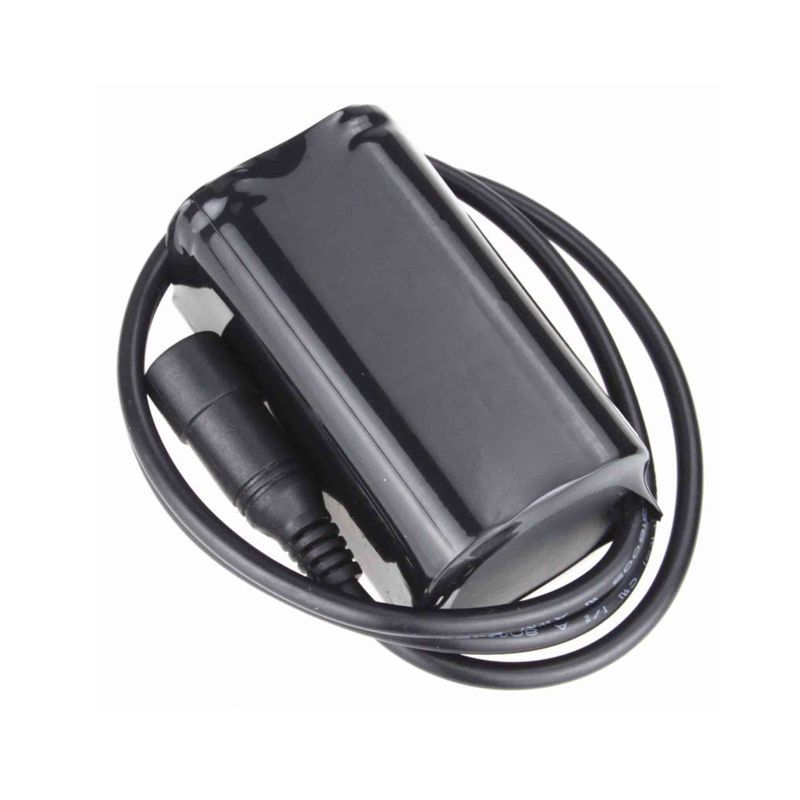 Spoľahlivý zdroj napájania 5521 DC rozhranie 8,4V 4*18650 batéria pre cyklistické doplnky a nočnú viditeľnosť