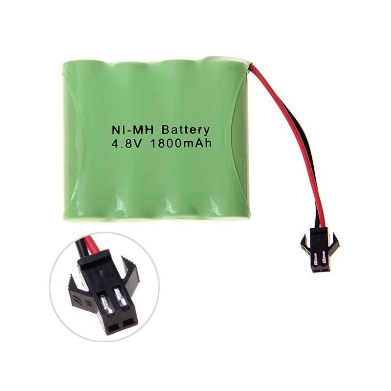 4,8V AA 1800mAh Ni-MH nabíjateľná batéria vysoká kapacita ekologická batéria pre detské hračky a diaľkové ovládače