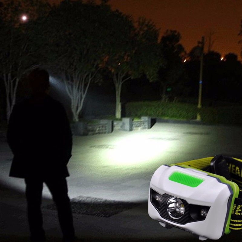 Nové LED svetlomet 4 režimy pre outdoorové dobrodružstvá ergonomický dizajn s nastaviteľnými popruhmi