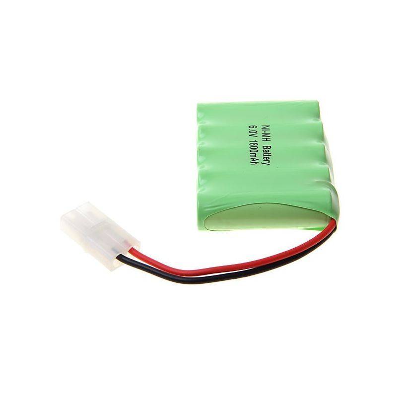 5ks Ni-MH AA 6V 1800mAh dobíjacia batéria pre RC modely: auto, loď, lietadlo. Vysoká kapacita bez pamäte!