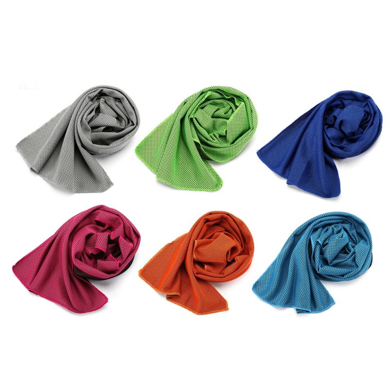 Rýchloschnúci chladiaci uterák s odparovacou technológiou pre športovcov fitness doplnok bez chemikálií