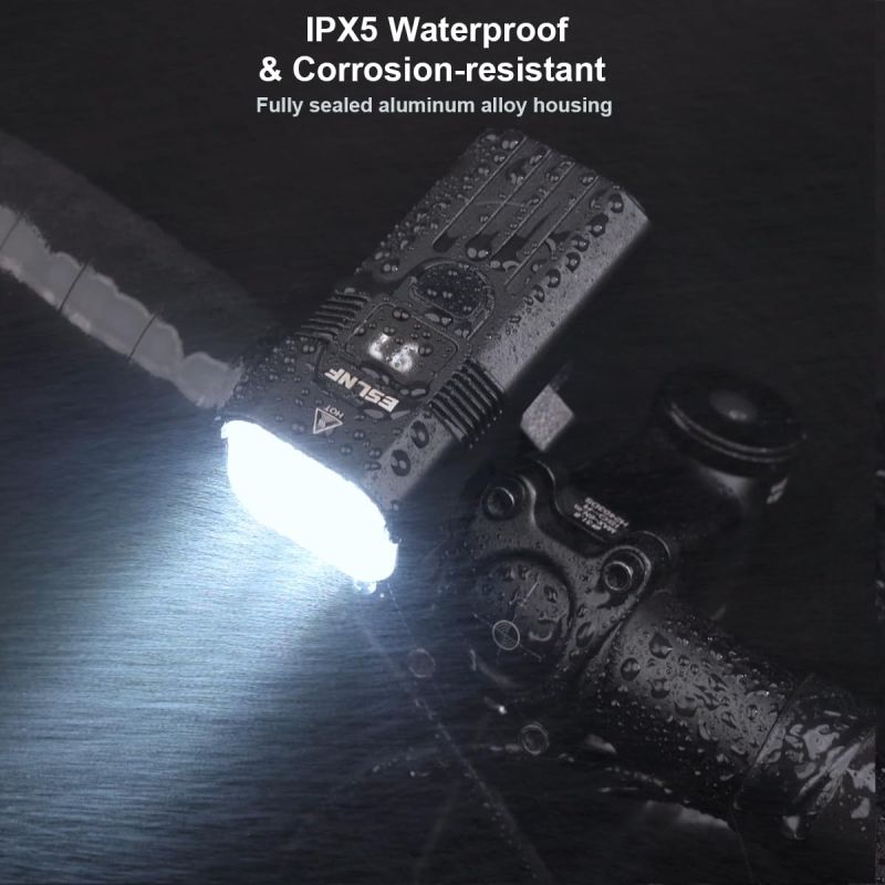 Predné LED cyklosvetlo 1200LM USB-C Nabíjateľné | IPX5 | MTB/Cestný Bicykel | Jednoduchá Montáž