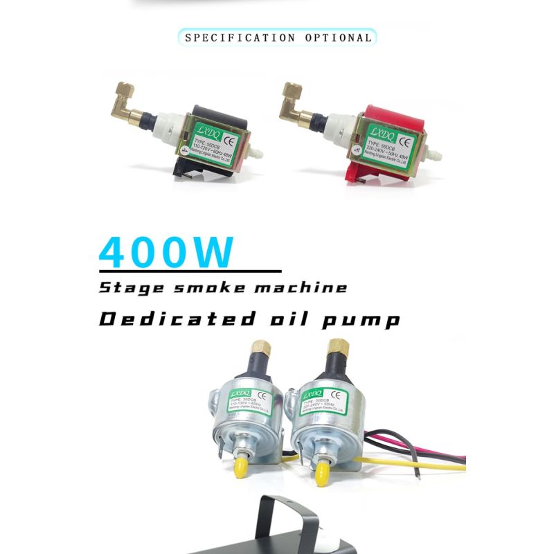 Olejové čerpadlo Power Pump 55DCB pre hmlové stroje tichý chod presná kontrola oleja 48W vizuálne efekty