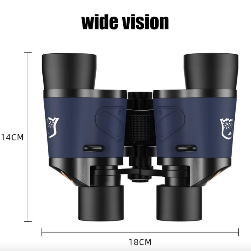 ľahké a výkonné 60x60 HD ďalekohľady na turistiku s BAK4 optikou a 10X zväčšením pre dobrodružné pozorovanie