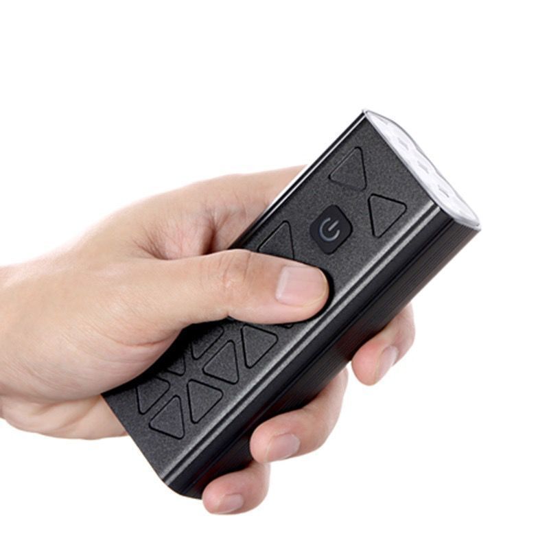 NiteBeam BR08 USB dobíjacie predné svetlo na bicykel 10000 lúmenov pre bezpečnosť pri jazde a mestské bicyklovanie