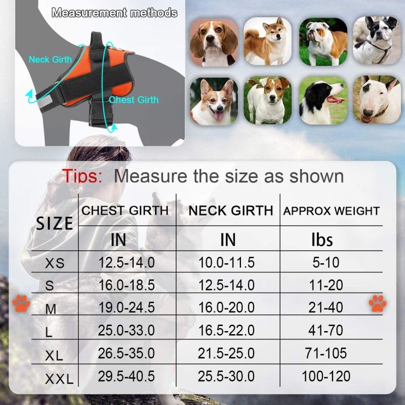 Bez-tah reflexná vesta pre psa s rukoväťou nastaviteľný postroj pre stredného psa pohodlná prechádzka psa