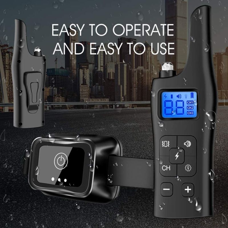 Účinný elektronický obojok proti štekaniu bezpečný tréning psov pohodlný obojok pre malé stredne veľké psy