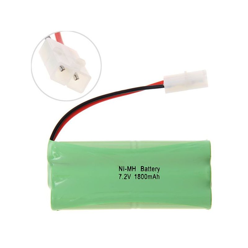 Ekologická 7.2V AA nabíjateľná batéria 1800mAh Ni-MH batéria pre spoľahlivý výkon modelov lietadiel a hračiek