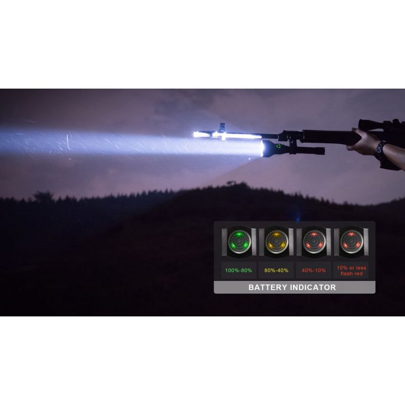 Trustfire T70 Kit 2300 lúmenov nabíjateľná LED baterka pre outdoorové dobrodružstvá dlhá vzdialenosť lúča