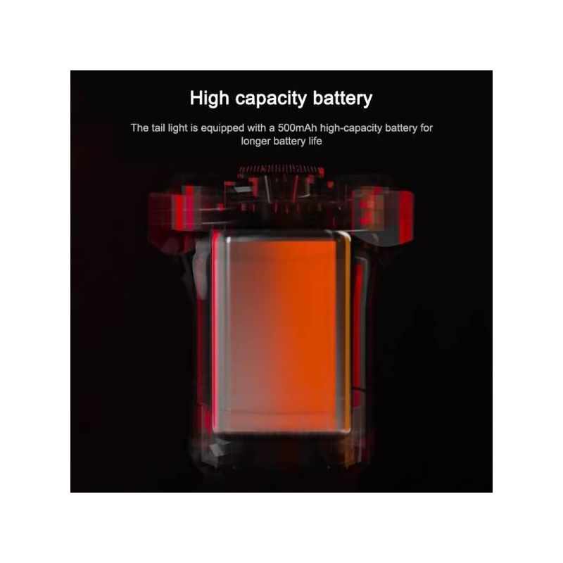 MEROCA MX2 inteligentné senzorové brzdové zadné svetlo MTB svetlo na horské a cestné bicykle USB nabíjanie LED