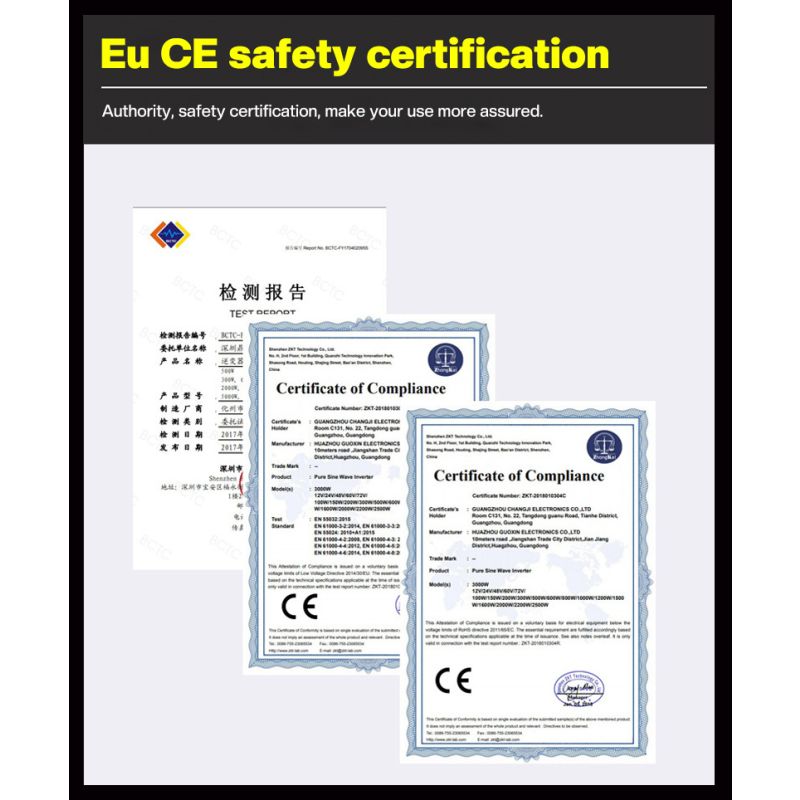 Inverter s čistou sínusovou vlnou 8000W kompaktný dizajn off-grid pre obytné vozidlá a fotovoltaickú energiu