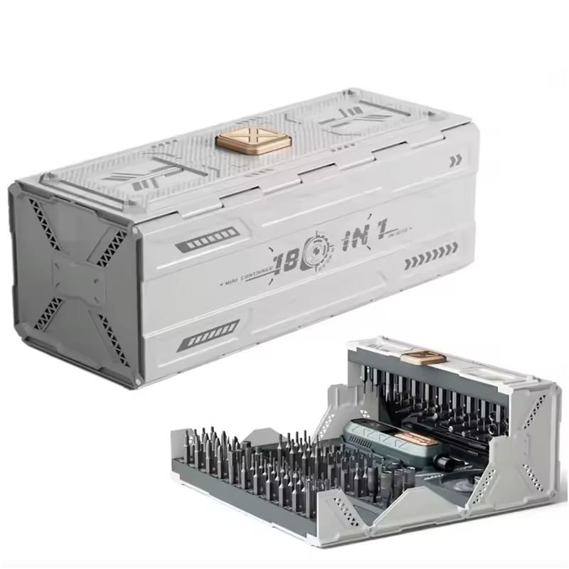 JAKEMY JM-8192 Profesionálny presný skrutkovač súprava náradia 180 v 1 pre elektroniku, notebook, Xbox, hodinky