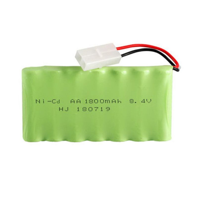 Ekologická 8.4V nabíjateľná batéria 2400mAh AA NiMH pre RC nadšencov ľahká spoľahlivá batéria pre hračky