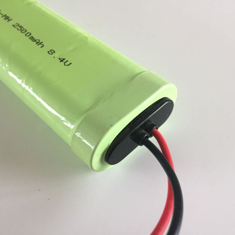 8,4V nabíjateľná SC*7 2500mAh Ni-MH ekologická batéria pre modelové lietadlá a hračkárske autá